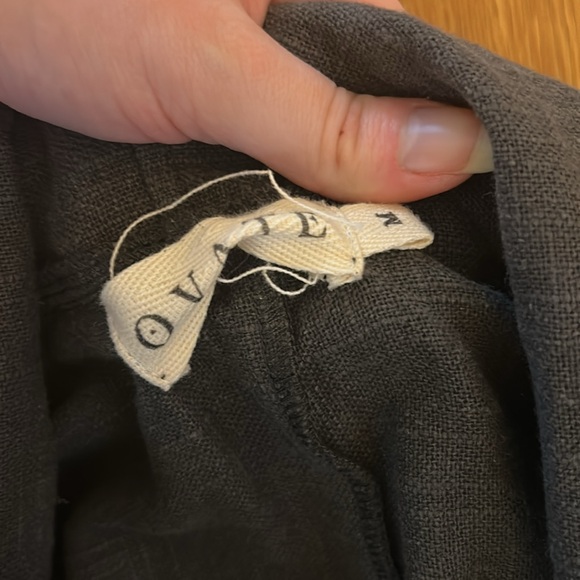 Ovate gray wren jacket medium linen - Picture 4 of 8